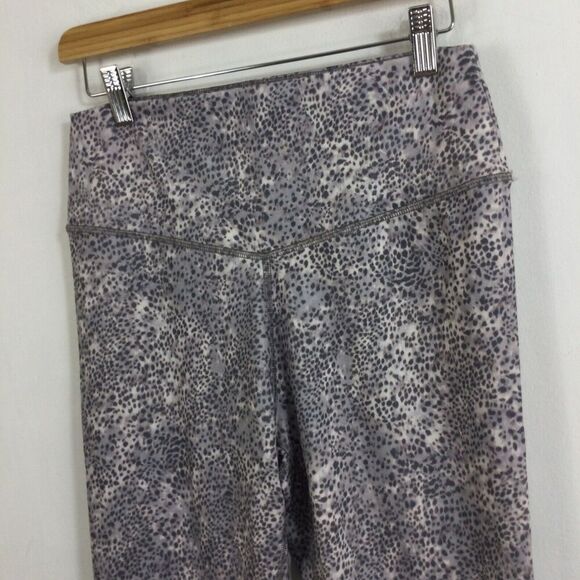 LOLE Womens Burst High-waisted Ankle Leggings Zahara Light Grey Size Medium - Picture 2 of 11